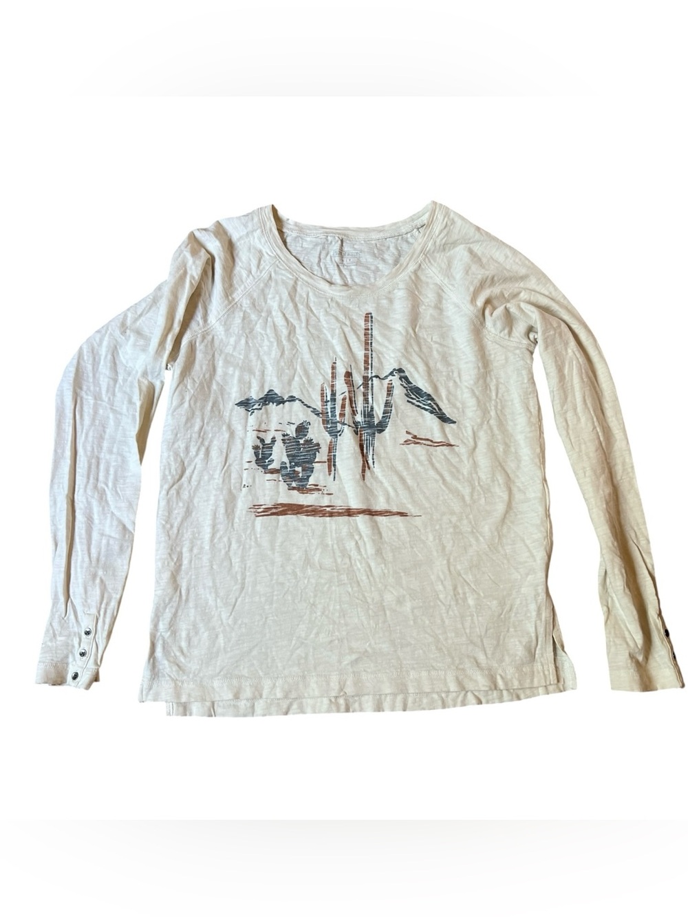 Pendleton Southwestern Graphic Long Sleeve Tee Western Womens Size Large